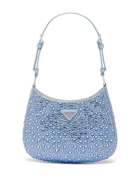 prada crystal bag cleo|prada cleo hobo shoulder bag.